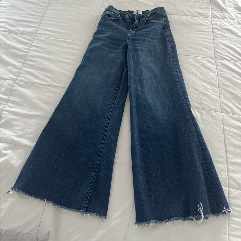FRAME La Palazzo crop wide leg jean